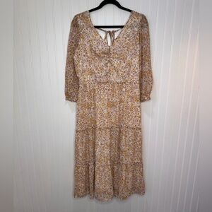 Floral Print Women's Dress